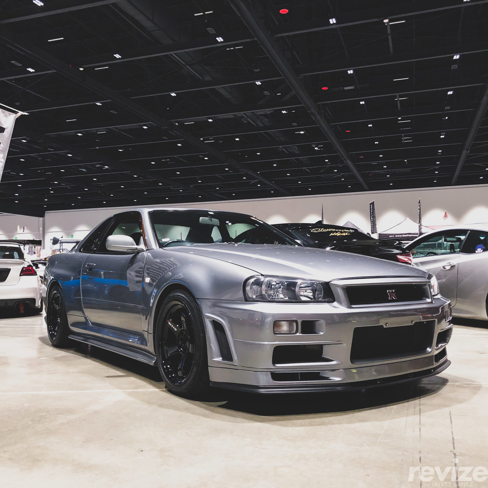 Nissan Skyline GTR R34 on Nismo LMGT4 wheels