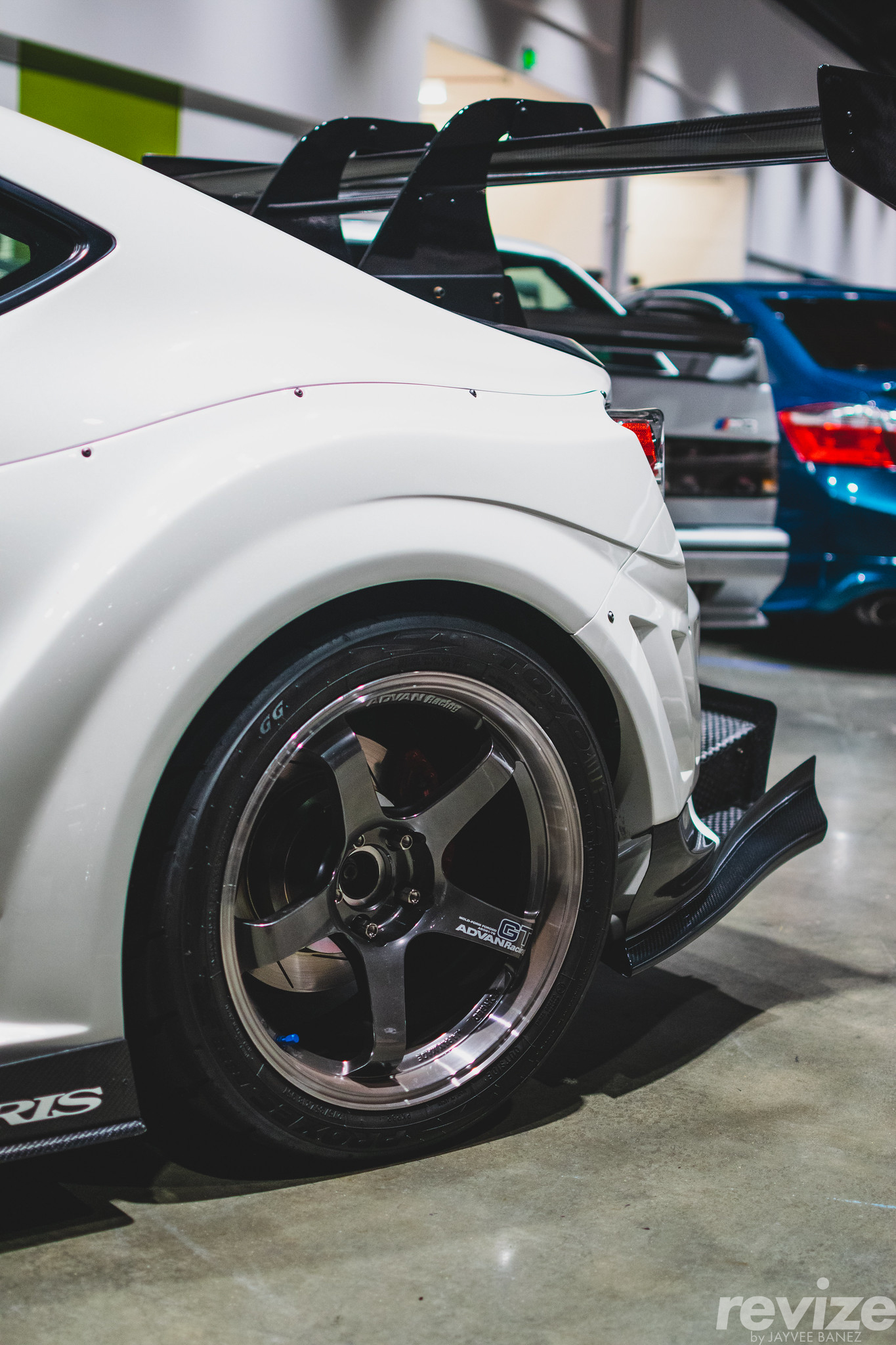 Varis Kamikaze Widebody FRS/GT86/BRZ on Advan GT wheels